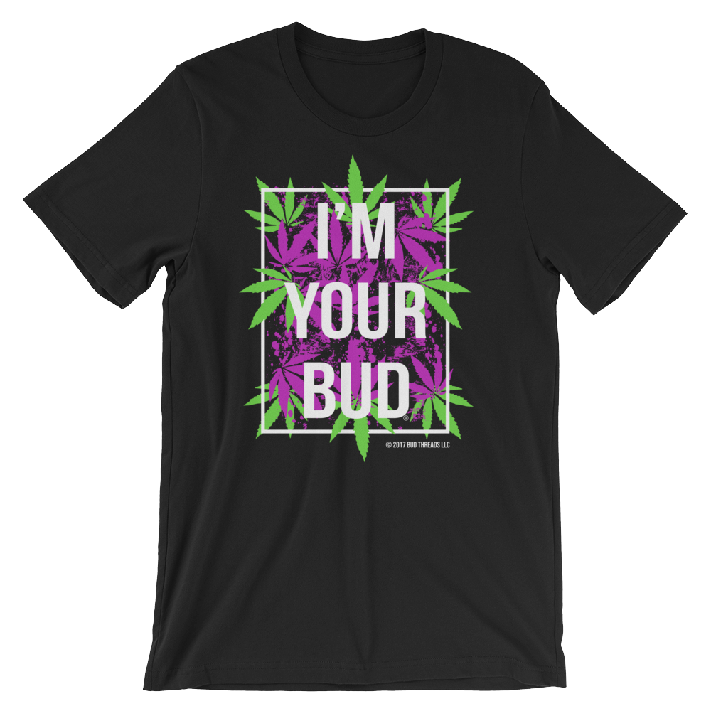 I'm Your Bud-Leaves Purple Reverse Short-Sleeve Unisex T-Shirt
