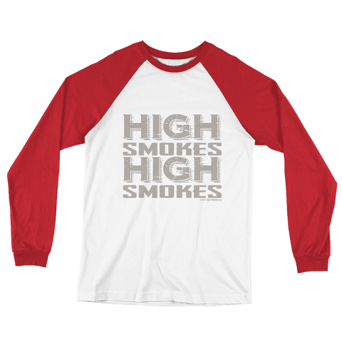 High Smokes-Long Sleeve Baseball T-Shirt