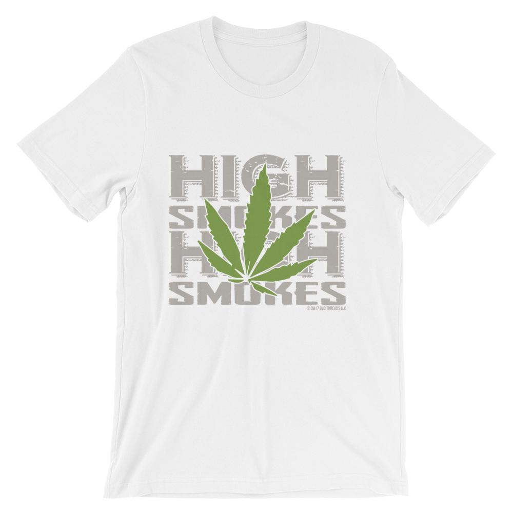 High Smokes Leaf-Short-Sleeve Unisex T-Shirt
