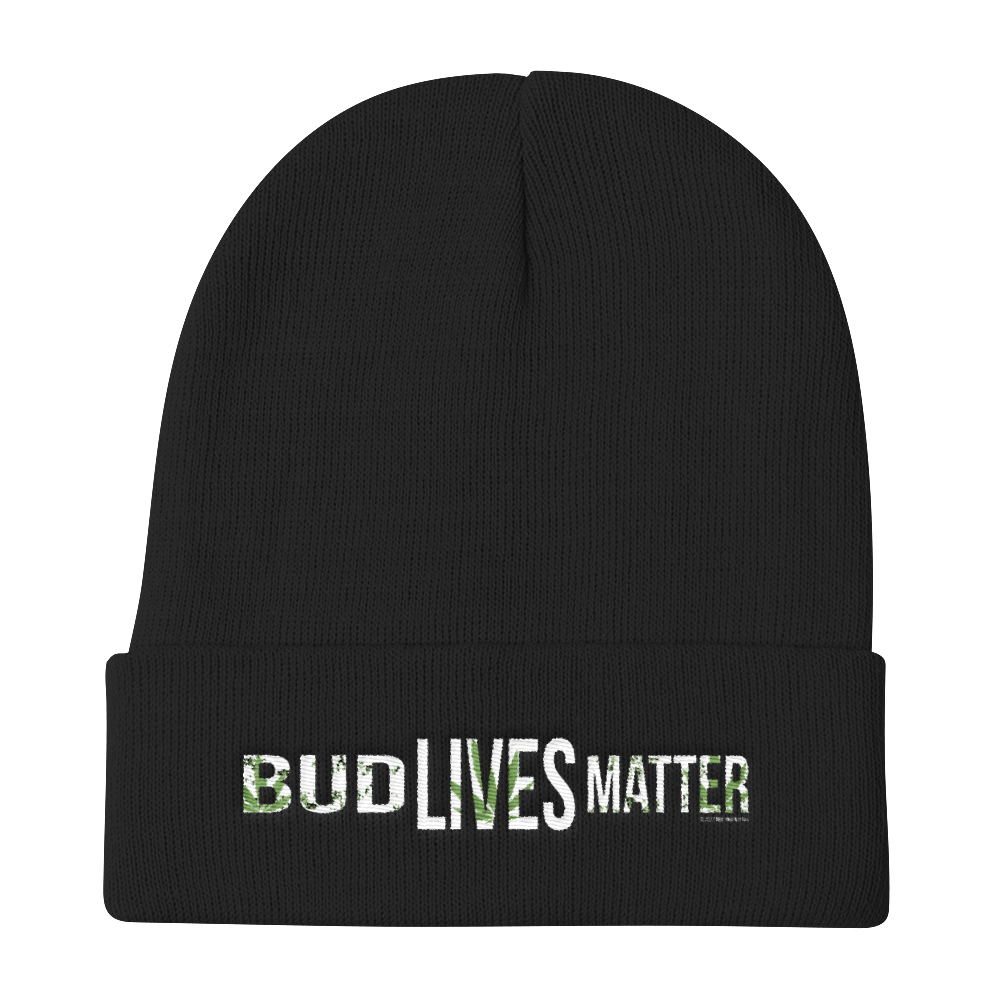 Bud Lives Matter-Reverse Knit Beanie