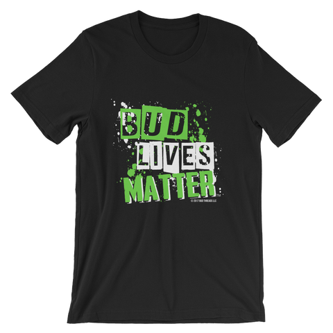 Bud Lives Matter Reverse-Short-Sleeve Unisex T-Shirt
